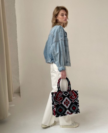 Шелковый (Бахмаль) тоут Moyen (M) FONTEM SENSUM! (Источник чувственности!) FONTEM SENSUM!/M